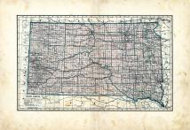 South Dakota State Map, Grant County 1929 - Webb Publishing Company